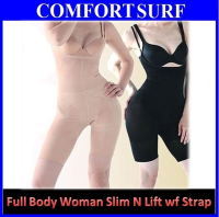 California Beauty Slim N Lift Full Body Shaper Undergarment with Strap